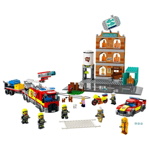 Конструктор City Fire Пожарна команда | P1417990
