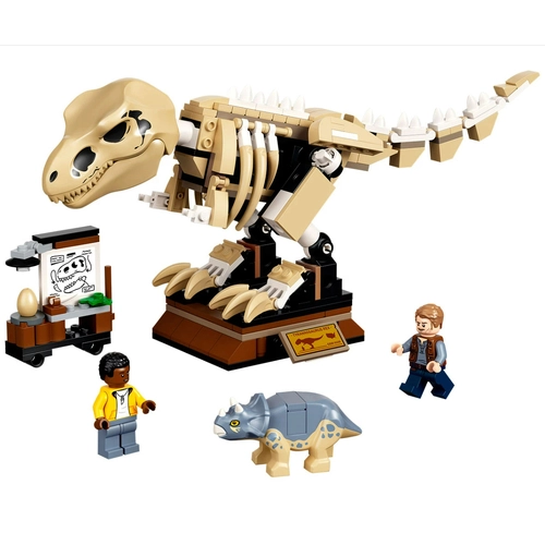 Конструктор Jurassic World Изложба на вкаменен Трекс  | P1418035