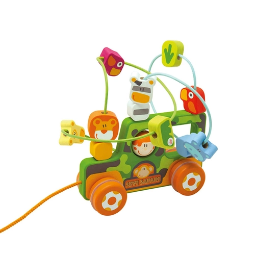 Детска играчка Лабиринт на колела: Сафари | P1418037