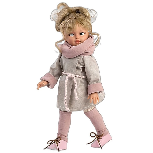 Детска кукла с късо палто и шал Сабрина | P1417114