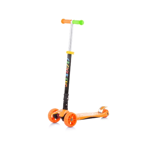 Детски скутер с лед светлини Кроксър Ево оранжева | P1417607