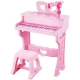Розово детско пиано със стол и микрофон Musical Set  - 2