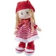 Мека кукла с червена шапчица за деца от серията Poupetta 