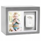 Сива кутия за спомени с бебешки отпечатък, 62002 