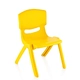 Цветно детско столче Фантазия жълт цвят 