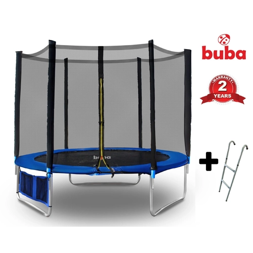 Детски батут Buba 6FT (183 см) с мрежа и стълба | P1417973