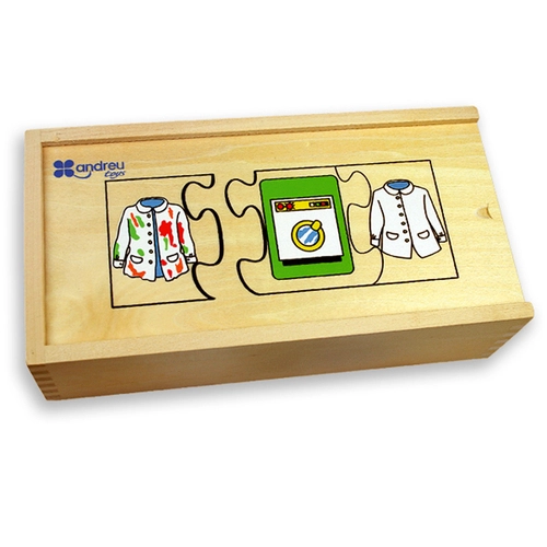 Пъзели Последователности в дървена кутия | P1418258