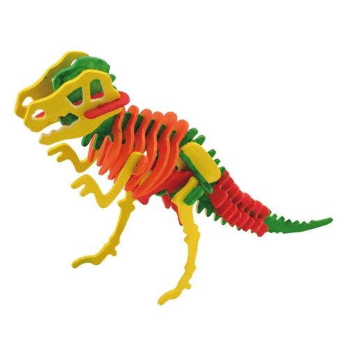 Скелет на динозавър дървен 3D пъзел | P1419384
