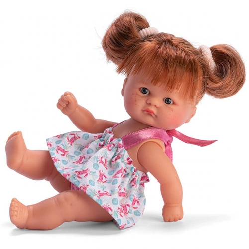 Кукла-бебе Тита, с плажна рокля, 20 см, Bomboncin | P1418393