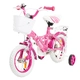Детски розов велосипед Lara 12  - 1