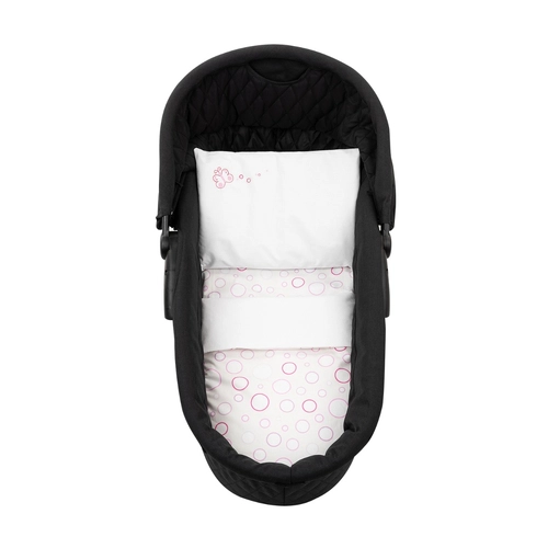 Бебешки спален комплект за количка 6 части Pink Circles | P1419811