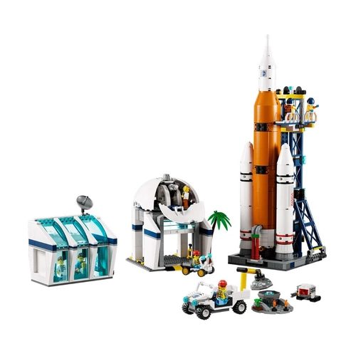 Лего City Space Port изстрелване на ракети  - 5