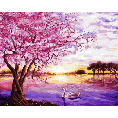 Рисуване по номера - Лебедова пролет | P1424774