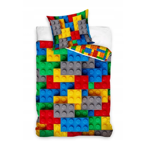 Детски спален комплект Блокчета Lego - 2 части | P1427902