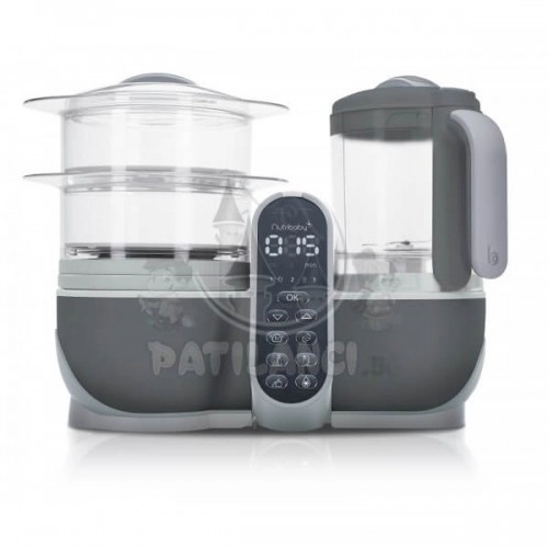 Уред за готвене Babymoov Nutribaby Plus Industrial Grey | P32437