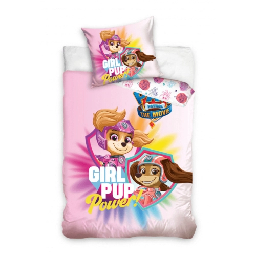 Детски спален комплект Paw Patrol Girl Pup 135*200 / 80*80 | SONNE1102