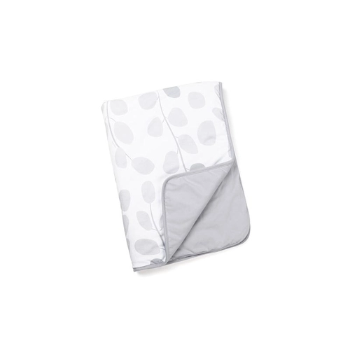 Doomoo Меко одеяло от органичен памук Dream Leaves Grey 75x100cm | P1434464