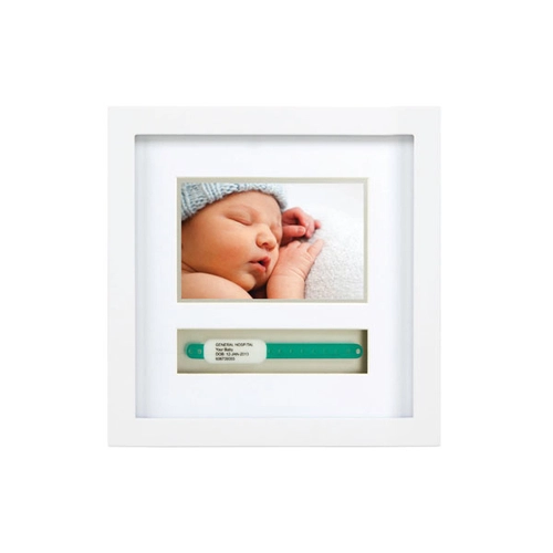 Pearhead Рамка с родилна гривна - white | P1434584