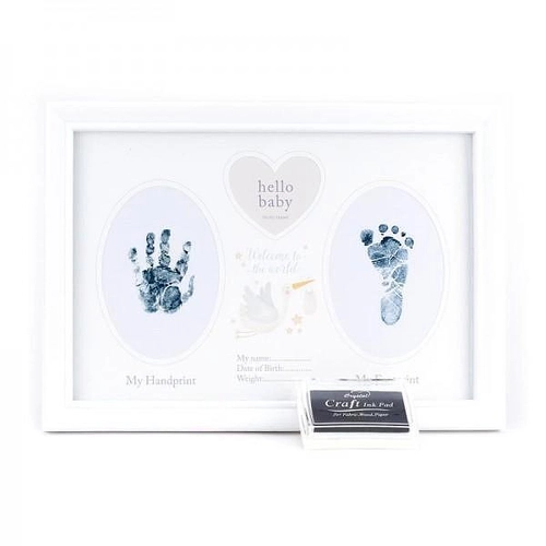Hello Baby Рамка за снимка с мастилени отпечатъци | P1434682