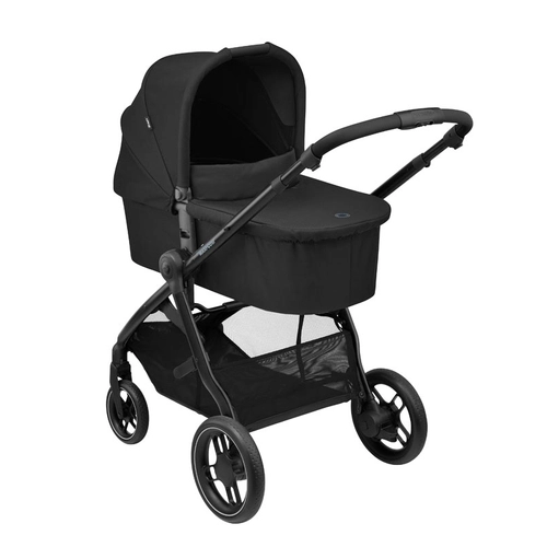 Комбинирана бебешка количка 2в1 Street Plus Essential Black  - 1