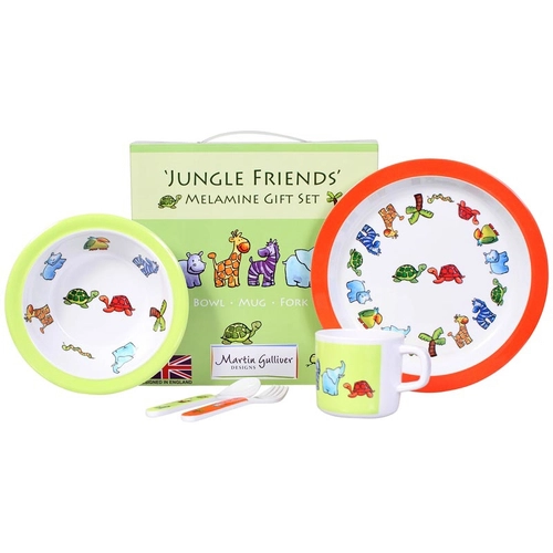 Jungle Friends 7 Piece Страхотен комплек Melamine dining set 