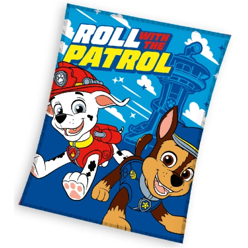 Детско меко одеяло корал 130x170 PAW PATROL 130x170 240GSM | SONNE1145