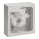 Bambino White plush Teddy bear rattle - Плюшена дрънкалка  - 4