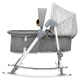 Bebe Confort Мултифункционална люлка Rocking chair Calys 3in1 - Warm Grey  - 4