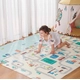 Детско двустранно килимче за игра - Градът и Гората 180x200  - 3