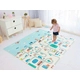 Детско двустранно килимче за игра - Градът и Гората 180x200  - 6