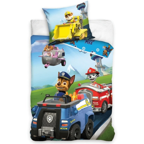 Спално бельо Paw Patrol 140*60x63/70 100% ПАМУК | SONNE1151