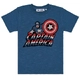 Тениска с къси ръкави Captain America 