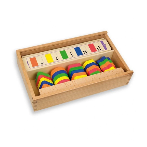 Дървена логическа игра Форми и цветове | P1437415