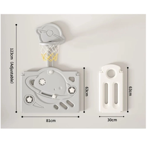 Бебешка ограда Fumiko с баскетболен кош 150*180*63 см. | SONNE1173 - 2