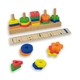 Дървена логическа игра Форми и цветове  - 2