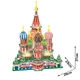Светещ 3D Пъзел Saint Basil's Cathedral (Свети Василий Блажени)  - 3