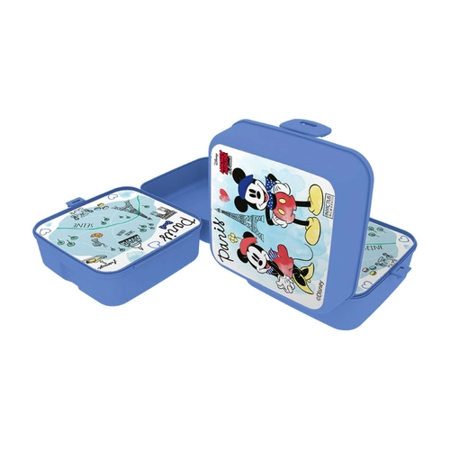 Детска универсална синя кутия за храна Mickey & Minnie 1 L | P1438315