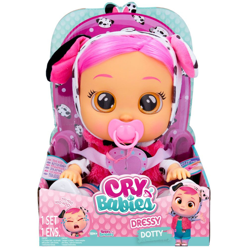 IMC Кукла със сълзи CRYBABIES DRESSY DOTTY  | P1438455