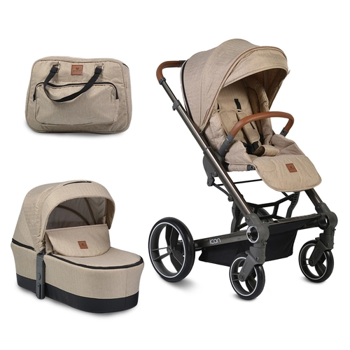 Комбинирана детска количка 2в1 Icon бежов | P1438544