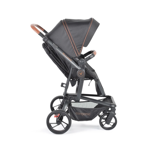 Комбинирана детска количка Ellada 3в1 черен | P1438571
