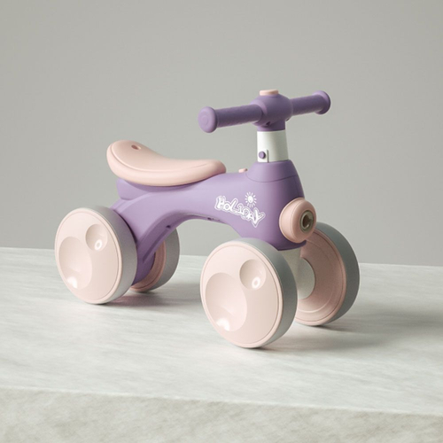 Детско колело Ride-On Holiday с функция сапунени балони Лилаво 56x30x45 | P1438917