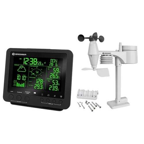 Bresser 5-in-1 Weather Station with Colour Display, black | P1439066