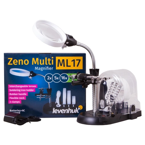 Черна лупа Levenhuk Zeno Multi ML17 | P1439115