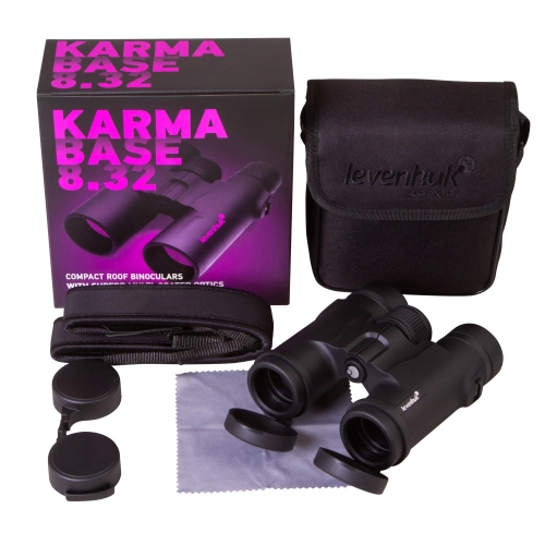 Малък и лек бинокъл Levenhuk Karma BASE 8x32 | P1439136