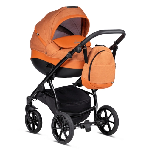 Бебешка комбинирана количка Buba Zaza 3в1 Orange  - 4
