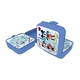Детска универсална синя кутия за храна Mickey & Minnie 1 L 