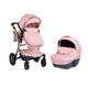 Комбинирана детска количка Polly 3в1 розов  - 3
