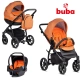 Бебешка комбинирана количка Buba Zaza 3в1 Orange  - 8