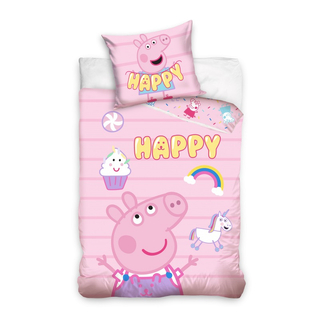 Детски спален комплект Peppa Pig Happy – 2 части