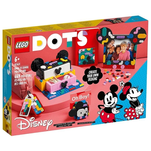 Детски конструктор LEGO DOTS™ - Мики и Мини Маус - Кутия за училищни проекти | P1439251
